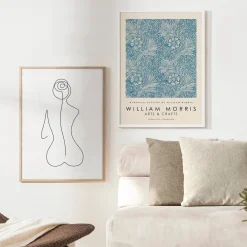 Store Hannun Affiche de motif Marigold