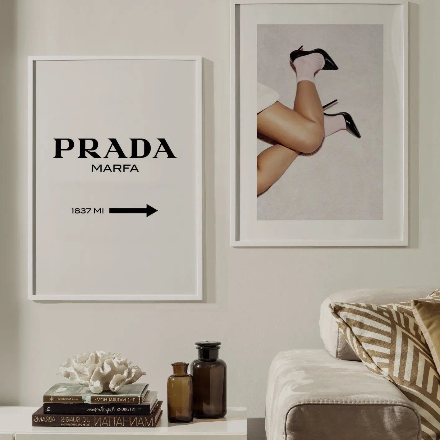 Discount Hannun Affiche Prada