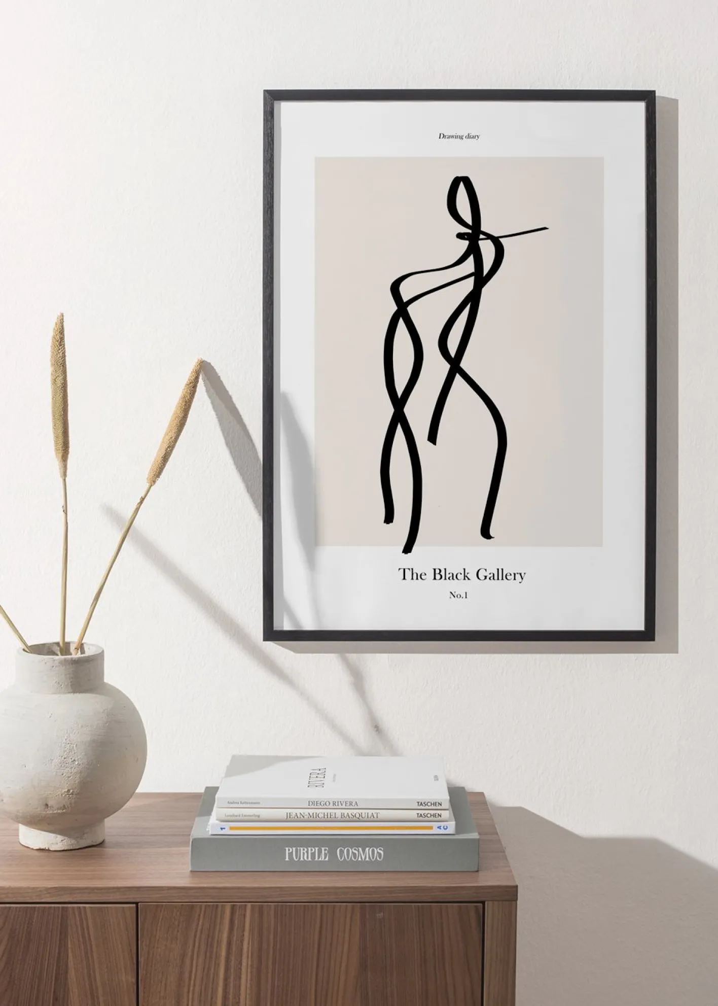 New Hannun Affiche The Black Gallery