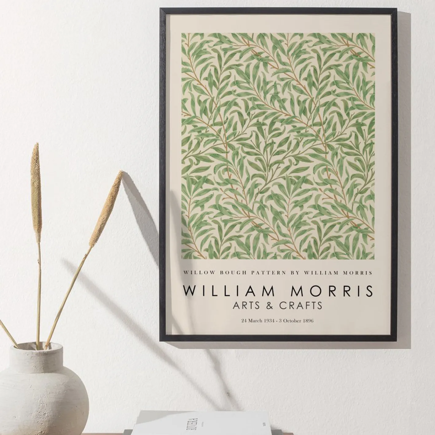 Shop Hannun Affiche Willow Bough Pattern