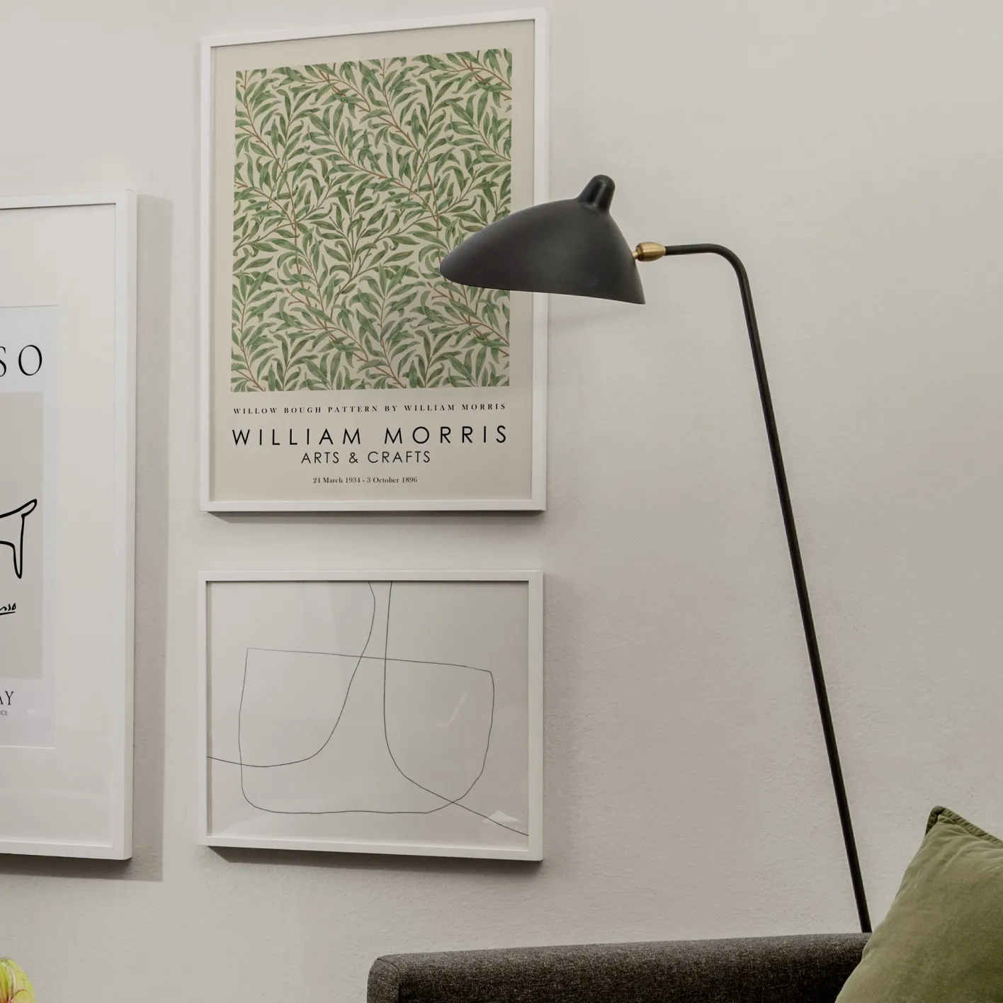 Shop Hannun Affiche Willow Bough Pattern