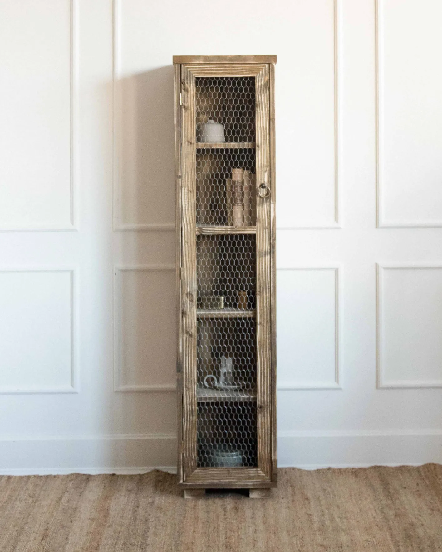 Flash Sale Hannun Armoire étroite Adar Noyerrustique
