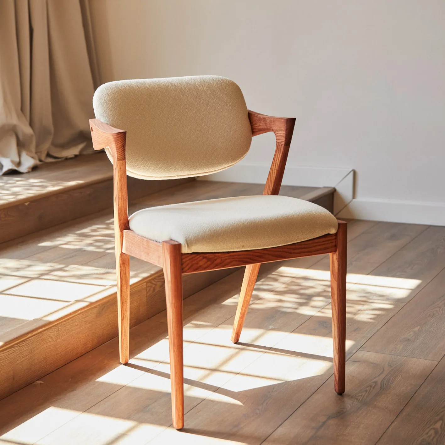 Hot Hannun Fauteuil Kimora Frêneacajou
