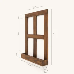 Discount Hannun Fenêtre décorative Hawin Noyer