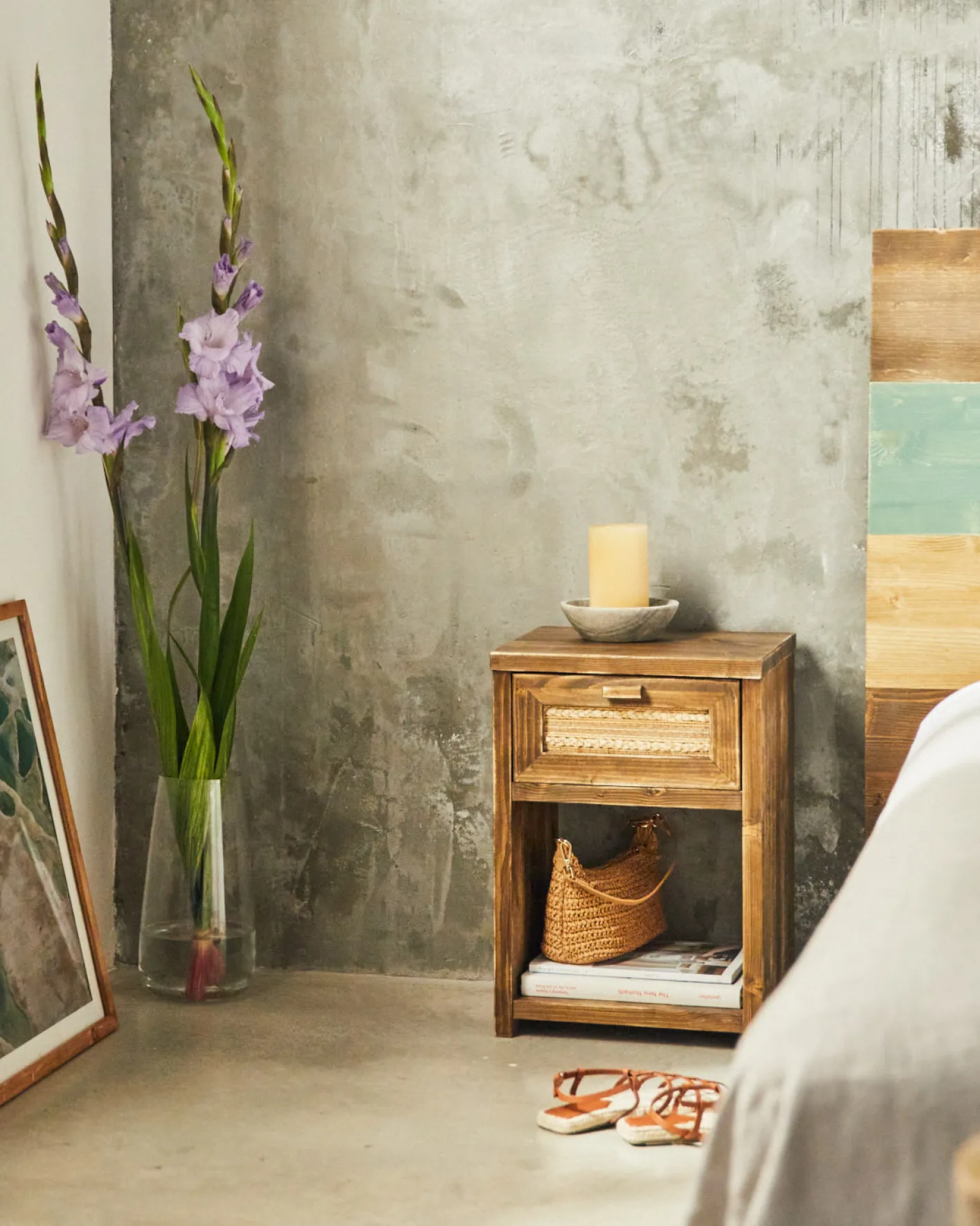Outlet Hannun Table de chevet avec tiroir Kerlin